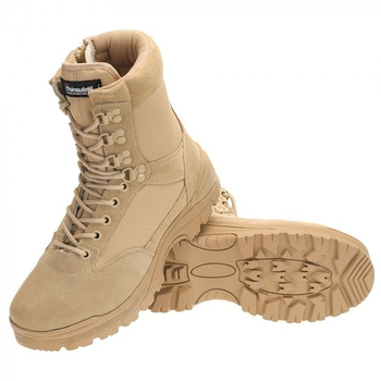 Черевики 44р Пісочні MIL-TEC TACTICAL BOOT M.YKK ZIPPER 44р KHAKI (12822104-44)