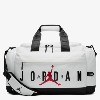 Torba sportowa Nike Jordan Jam Velocity Duffle Bag SM0920 36 l Biała (196923020567)