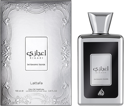 Woda perfumowana unisex Lattafa Ejaazi Intensive Silver 100 ml (6291108734032)