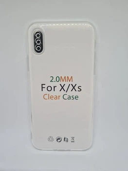 Чехол Clear Case 2мм для Apple iPhone Х / ХS Прозрачный