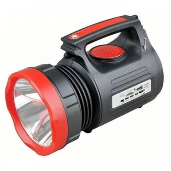 Фонарь прожектор универсальный для кемпинга с радио FM Yajia YJ-2890 10W+22LED MP3, FM, Power bank