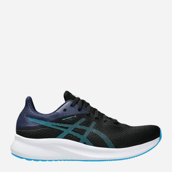 Чоловічі кросівки для бігу ASICS Patriot 13 1011B485-010 42 (8.5US) 26.5 см Чорний/Блакитний (4550457847032)