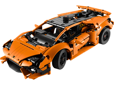 Zestaw klocków LEGO Technic: Pomarańczowe Lamborghini Huracán Tecnica 806 elementów (42196)