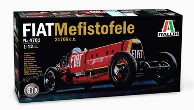 Сборная модель 1/12 Fiat Mefistofele Italeri 4701