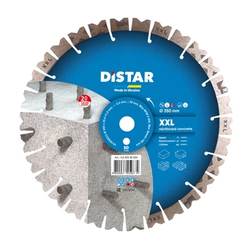 Диск алмазный отрезной 350x3,0/2,0x20x25,4-11,5-30-HIT, 1A1RSS/C3, XXL, 14320530024, Distar