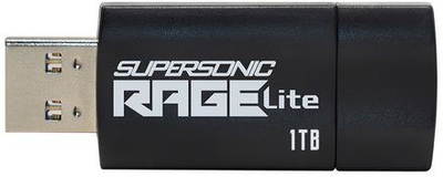 Pendrive Patriot Rage Lite 1TB USB 3.2 Black (PEF1TBRLB32U)