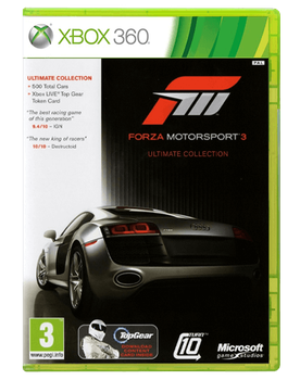 Игра Microsoft Xbox 360 Forza Motorsport 3 Ultimate Collection Английская Версия DVD 2шт Б/У
