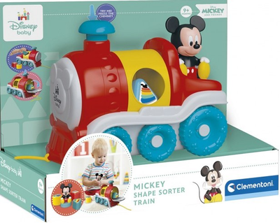 Игрушка для детей Clementoni Baby Поезд Микки 17900 (8005125179008)