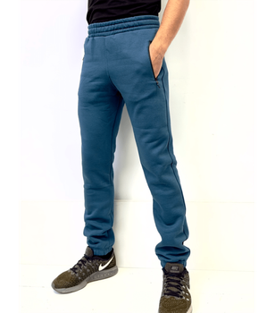 Теплые спортивные штаны на евроманжетах - HECTOR - 30672 - XL - Jeans
