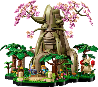 Zestaw klocków LEGO Nintendo: Great Deku Tree 2 w 1 2500 elementów (77092)