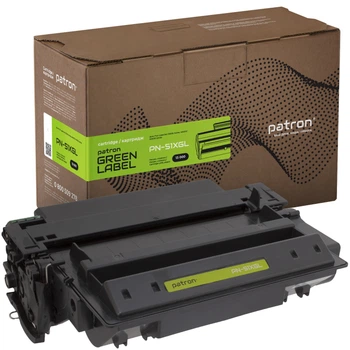 Картридж Patron Green Label для HP 51X (Q7551X) Black (PN-51XGL)