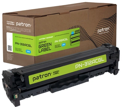 Картридж Patron Green Label HP 312A (CF381A) Cyan (PN-312ACGL)