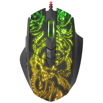 Миша Defender Titan GM-650L RGB USB Black (52650)