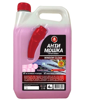 Омивач літній Антимошка GNL Window Clean "Bubble Gum" 4л