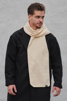 Флісовий Шарф Without Long Beige Man 450506540