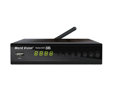 Тюнер Т2 World Vision T644A Wi-Fi Fm с Wi-Fi антенной