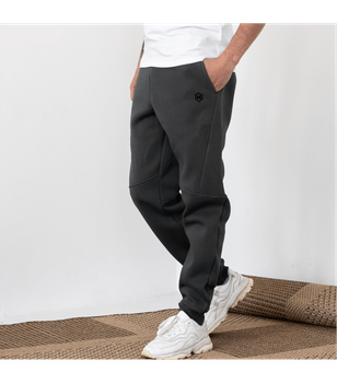 Теплые спортивные штаны - HECTOR - 30659 - XXL - Темно-серый