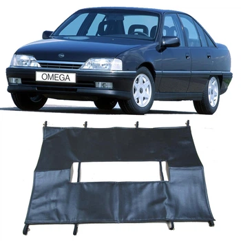 Утеплювач радіатора Opel Omega А 1986-1994 зимовий захист радіатора Чорний