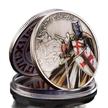 Монета сувенирная «Knights Templar / Рыцари Тамплиеры»
