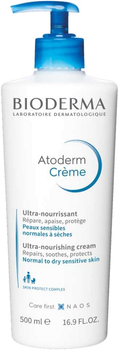 Крем для тіла Bioderma Atoderm зволожуючий 500 мл (3701129804308 / 3401399373466)