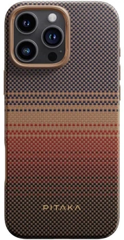 Карбоновий чохол Pitaka Military-Grade Protective Case Sunset for iPhone 16 Pro Max