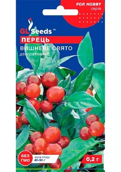 Перец декоративный "Вишневый праздник" ТМ "GL SEEDS" 0.2г (23322)