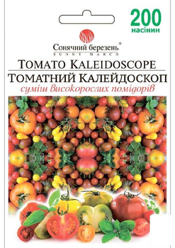Томат "Томатний калейдоскоп" ТМ "Сонячний березень" 200шт (182434)