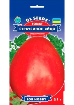 Томат "Страусине яйце" ТМ "GL SEEDS" 0.1г (177574)