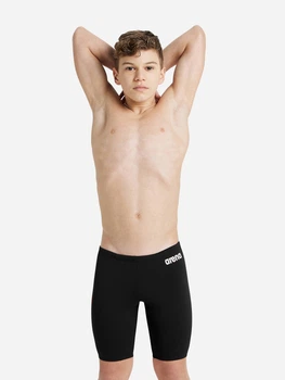 Детские шорты для купания для мальчика Arena Team Swim Jammer Solid 004772-550 128 см Черные (3468336637913)
