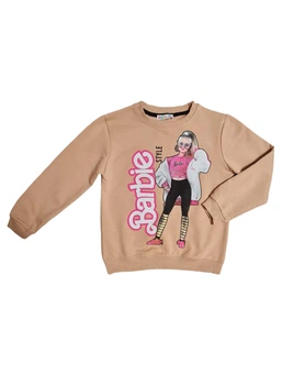 Детская кофта на девочку Barbie DASSI kids 152 см коричневая