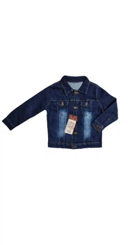 Детская джинсовая куртка для мальчика DENIM CO 110-116 см синяя