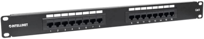 Patch panel Intellinet 19" 1U Cat 6 16-Port (IPP-19C616-1U)