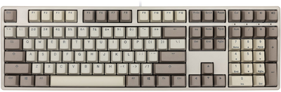 Klawiatura przewodowa Ducky Origin Cherry MX Speed Silver USB Vintage (DKOR2308A-CPUSPDOEVINHH1)