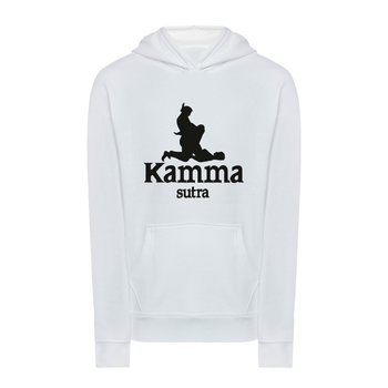 Худи с принтом ТiШОТКА Kamma-sutra С юмором про Kappa M Белый (1079841629)