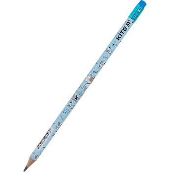 Набір олівців чорнографітних Kite Dog з гумкою тубус 36 шт (K24-056-1)