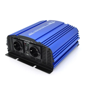 Інвертор напруги Tommatech MS-1200 12V 220V 1200W модифікована синусоїда для заряджання телефону та ноутбука (TOR-JUG_22B)
