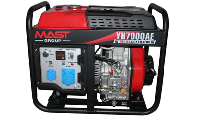 Дизельний генератор MAST GROUP YH7000AE