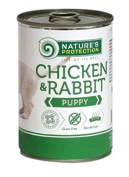 Влажный корм Nature's Protection Puppy chicken & rabbit для щенков с курицей и кроликом 800 г