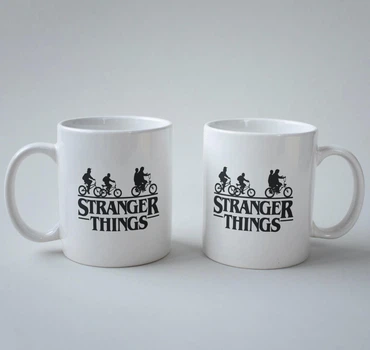 Подарочная чашка с принтом Очень странные дела (Stranger Things) 10 330 мл.