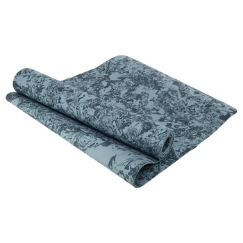 Коврик для фитнеса и йоги SP-Sport 3537 размер 183x61x0,5см Deep Blue-Grey