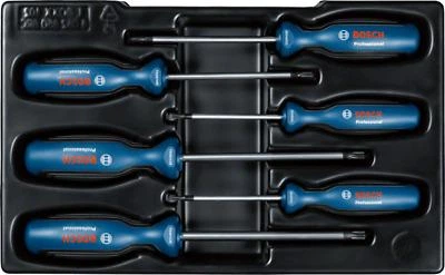 Набор отверток Bosch Professional Torx 6 шт (1600A01V09)