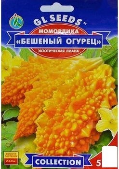 Момордика "Бешеный огурец" ТМ "GL SEEDS" 5шт (11048)