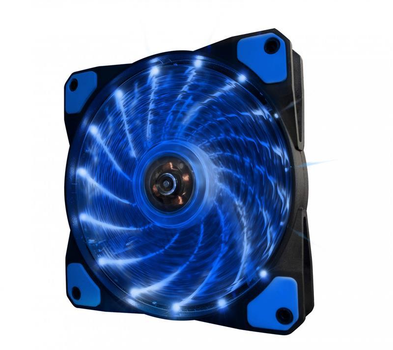 Вентилятор Frime Iris LED Fan 15LED Blue (FLF-HB120B15) R-24431
