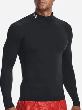 Компресионная Кофта с Воротником Under Armour HG Comp Mock LS(1369606-001) S Чорний