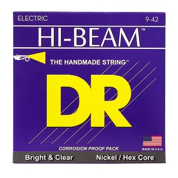Струны для гитары DR Strings HI-BEAM Electric - Light (09-42) (LTR-9)