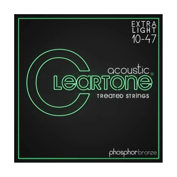 Струны для гитары Cleartone Acoustic Phosphor Bronze Ultra Light (10-47) (7410)