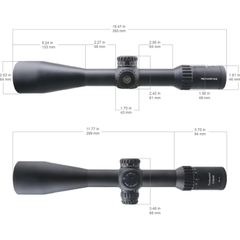 Оптический прицел Vector Optics Continental 5-30x56 (34mm) FFP Ranging (SCFF-41)