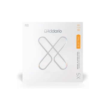 Струны для гитары D'Addario XS Coated Electric Guitar Strings Regular Light 7-String (10-56) (XSE1056)