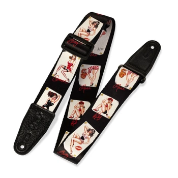 Ремень для гитары Levy's Print Series Guitar Strap Girls (MPS2-072)