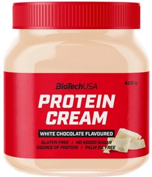Протеиновый крем BioTechUSA Protein Cream 400 грамм White chocolate